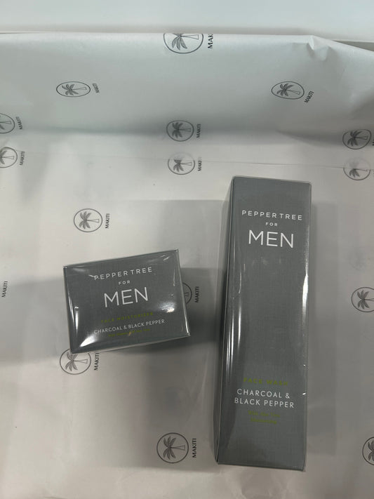 Men's Charcoal & Black Pepper Face Wash 120ml