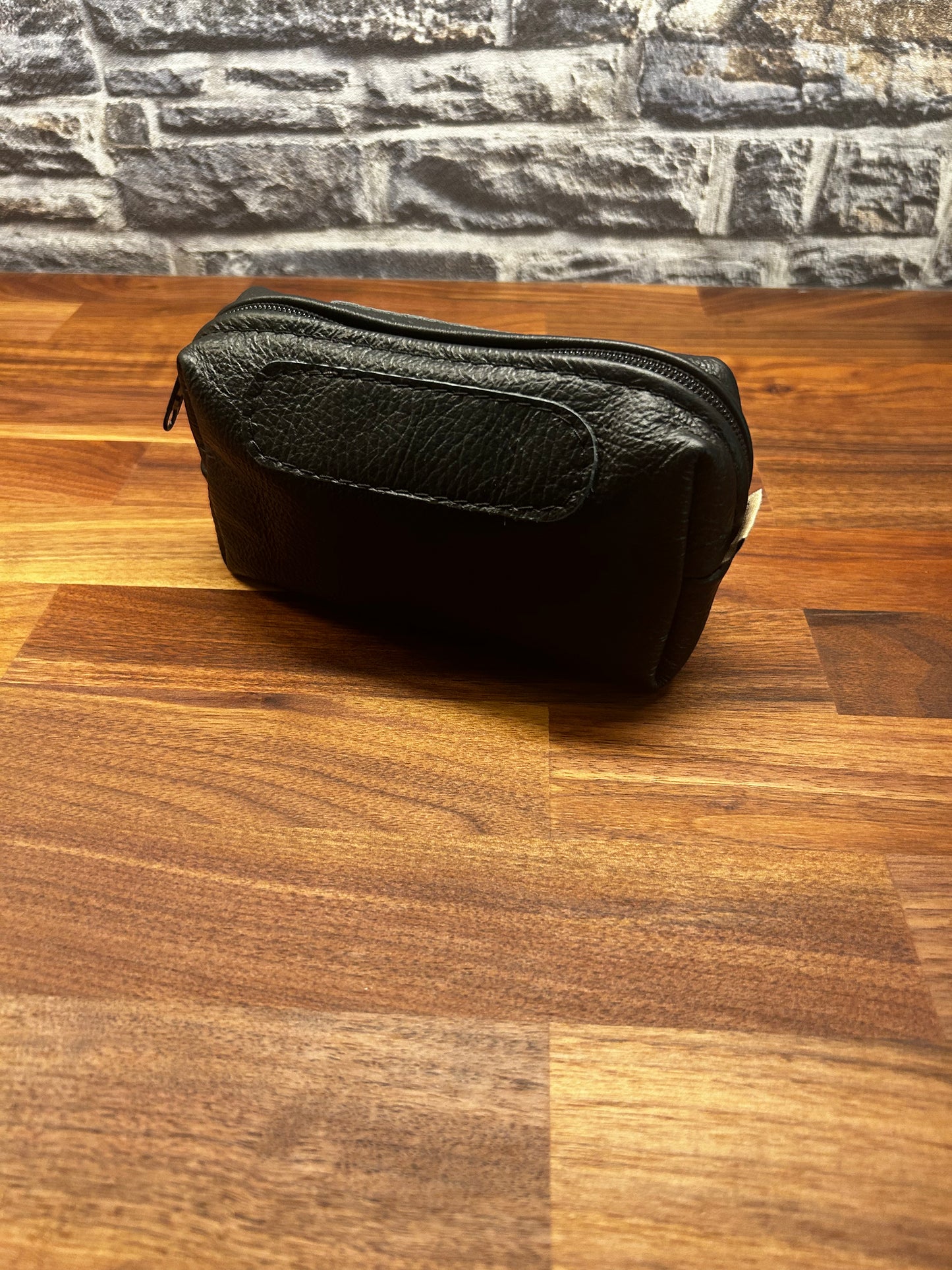 Leather Cosmetic Bag (Small)