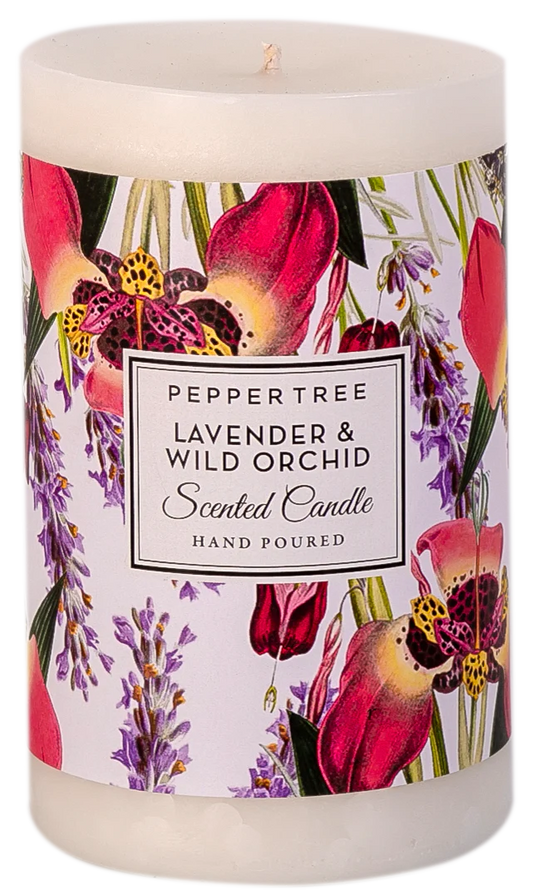 Lavender & Wild Orchid medium candle