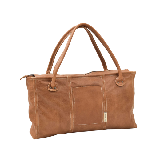 Leather Nappy Bag – Leisure Bag