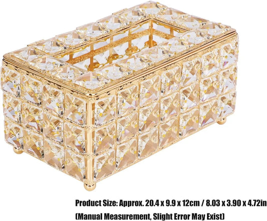 Luxury Crystal Tissue Box